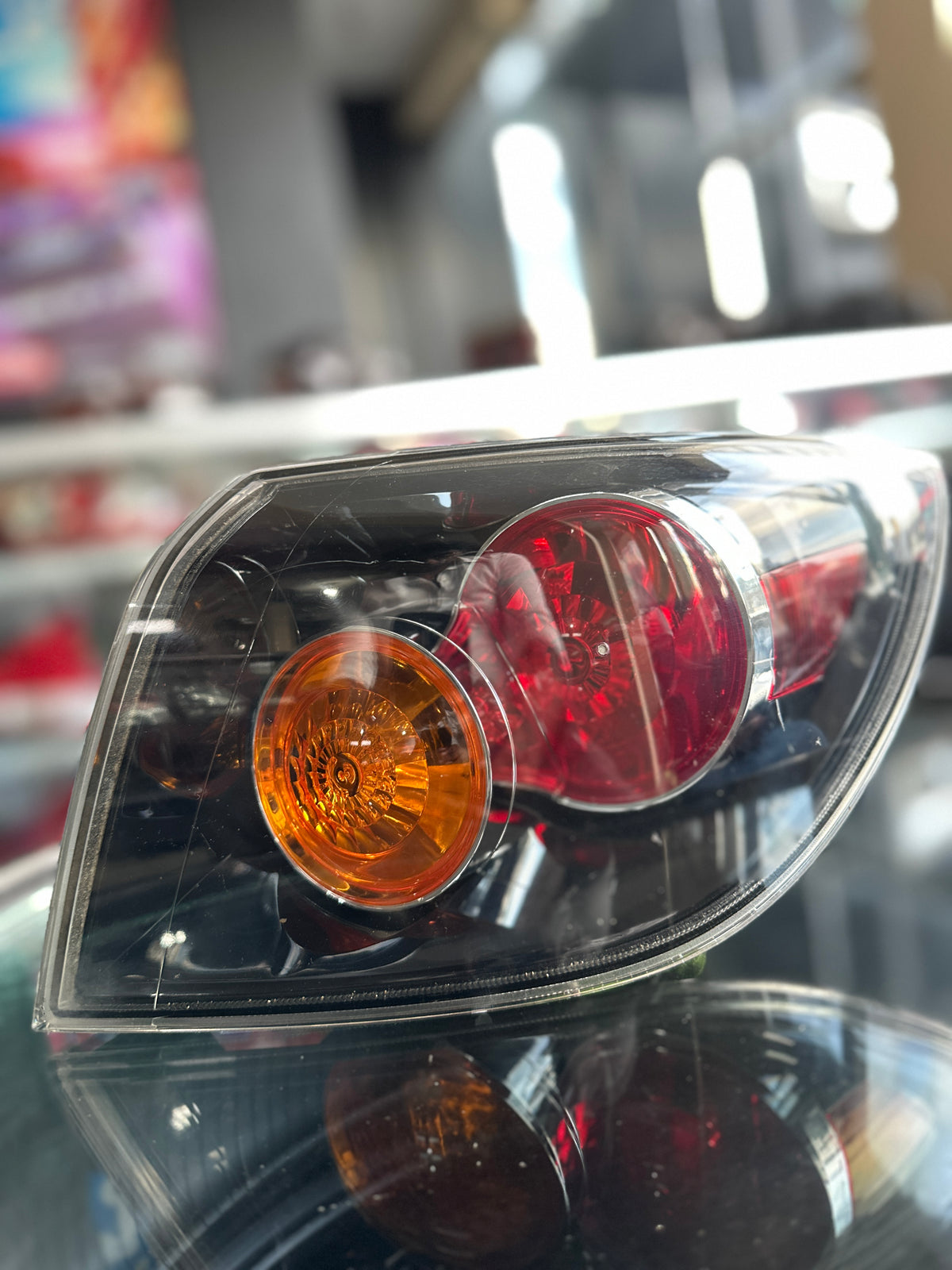 Mazda 3 Hatchback / Axela Tail Light Middle Yellow  Right Side