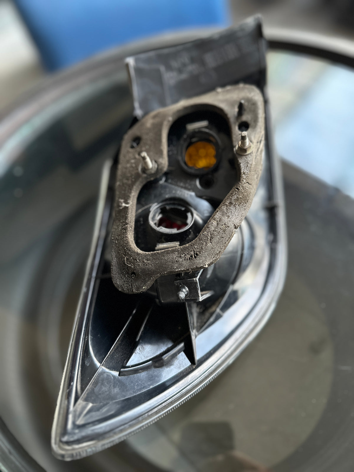 Mazda 3 Hatchback / Axela Tail Light Middle Yellow  Right Side